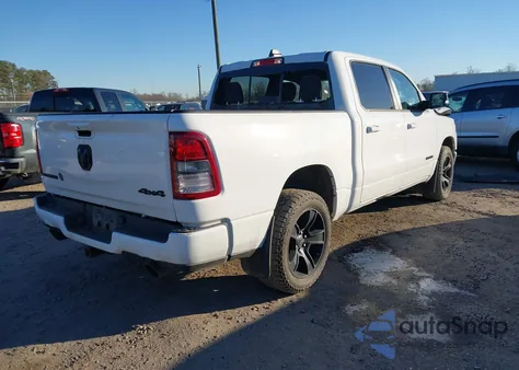 2021 Ram 1500 Big Horn 4X4 5'7 Box from USA, damaged, VIN 1C6SRFFT2MN681250
